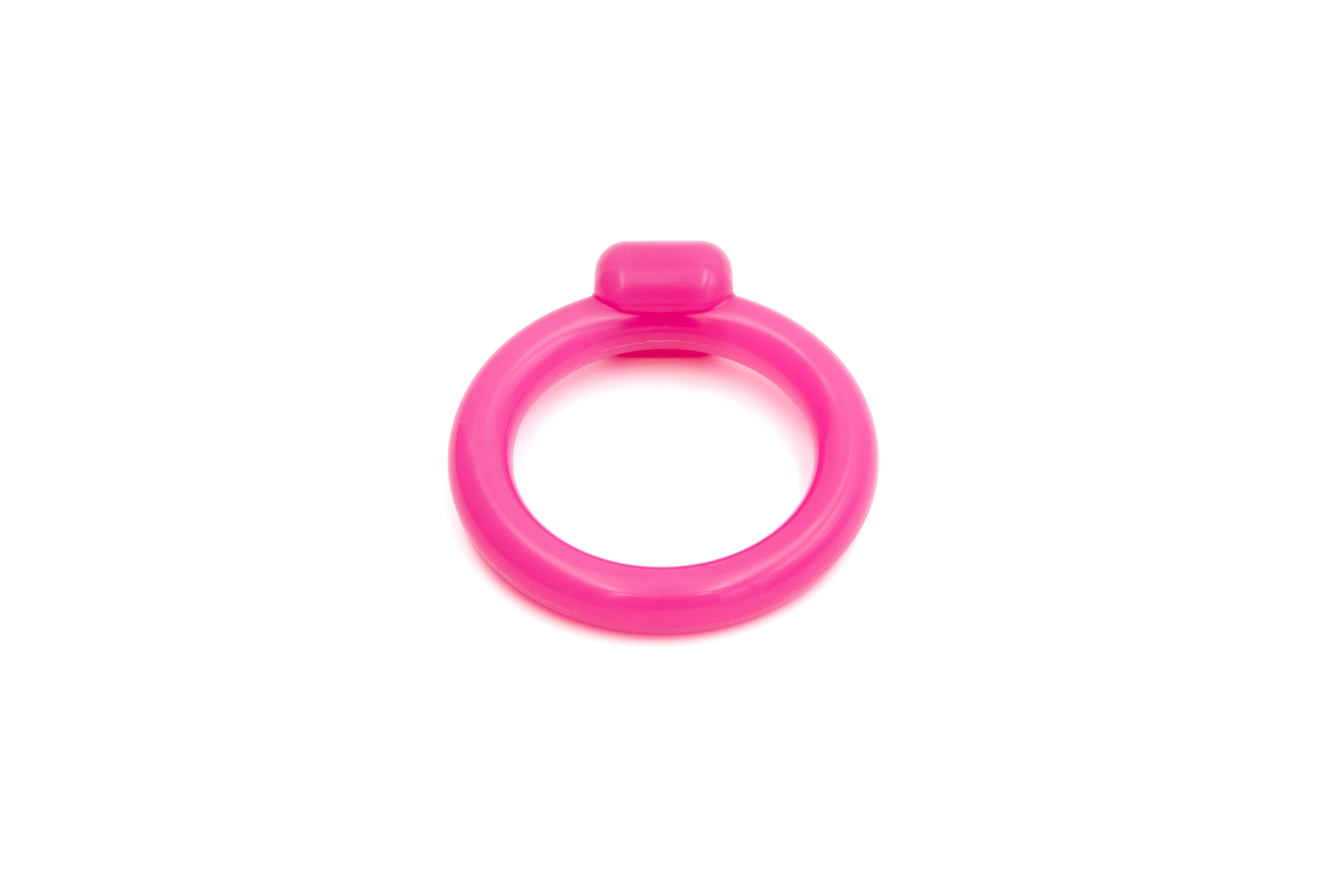 Ein pinkes femicare Urethra-Pessar der Größe 75 ist abgebildet.